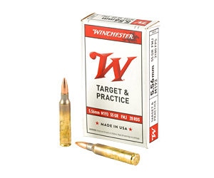 Winchester Ammunition, M193, 556NATO, 55 Grain, Full Metal Jacket, 20 Round Box
